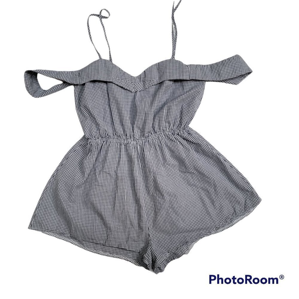 LF Seek the Label Stripe 100% Cotton Romper - Size 100%